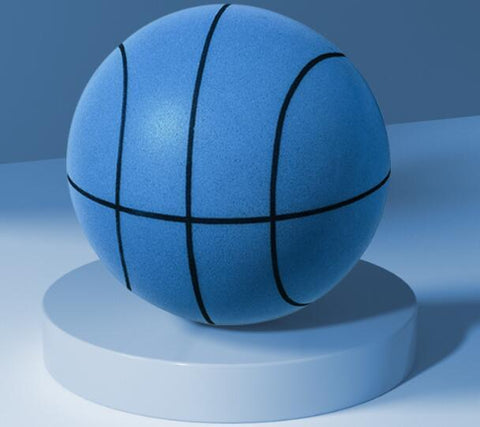 Silent Basketball Moderate Elasticity Anti-deformation Long Lasting Comfortable Touch Anti-Skid Parent-child Interaction Polyure - Dwzpryc